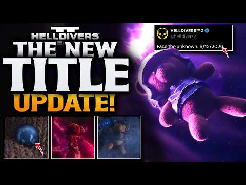 Helldivers 2 New Title Update Trailer Is Terrifying!