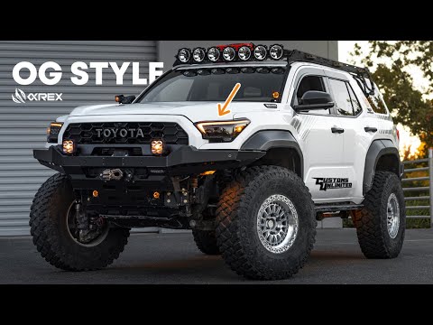 AlphaRex "OG Style" NOVA Headlights For 6th Gen 4Runner - Install & Review