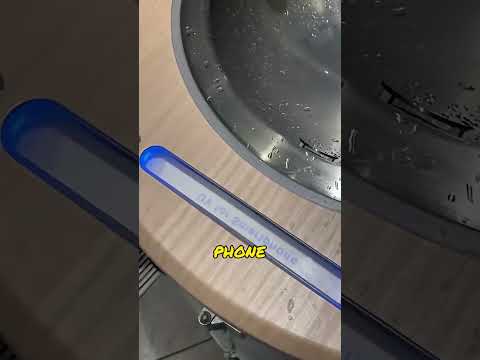 This guy put his phone in the pool to charge it