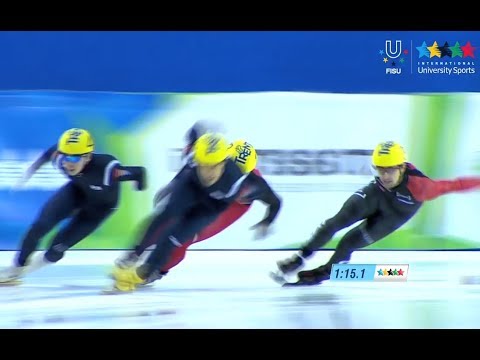 Short Track Men's1000m Final A - Winter Universiade Trentino 2013
