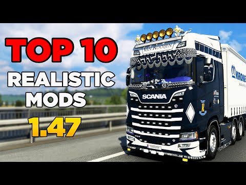 TOP 10 Mods for ETS2 1.47