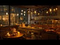 4K Cozy Coffee Shop ☕ with Piano Jazz Music for Relaxing, Studying and Working