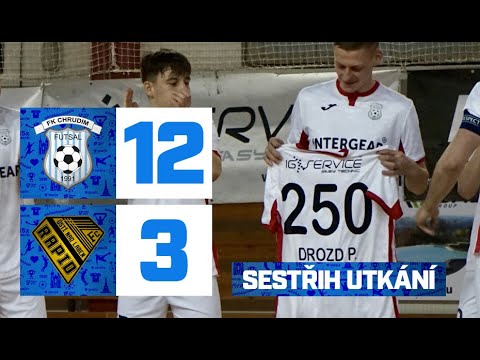 Sestřih 22. kola : FK Chrudim - Rapid Ústí nad Labem 12:3