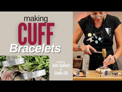 How to make Cuff Bracelets - two different ways