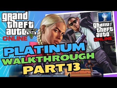 GTA 5 100% PLATINUM Walkthrough [ONLINE Part 1] Part 13