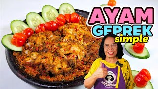 Download lagu MENU ANAK KOS ANTI RIBET -- RESEP AYAM GEPREK SIMPLE PEDESNYA SAMPAI KE LAMBUNG mp3