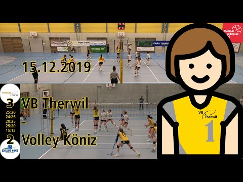 191215 VB Therwil D1 - Volley Köniz (Cup) Zusammenfassung