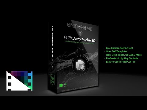 Awesome Camera Solving in Final Cut Pro with FCPX Auto Tracker 3D (Teaser)