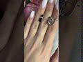 Серебряные серьги с гранатом 3.712ct