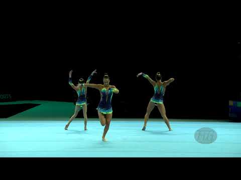 Belgium (BEL) - 2018 Acrobatic Worlds, Antwerpen (BEL) - Combined  Women's Group