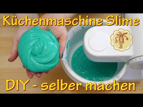 Slime: Fluffy-Slime mit der Küchenmaschine - selber machen - DIY