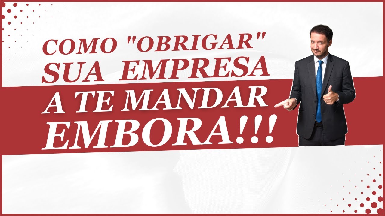 QUERO SER DEMITIDO, mas a empresa não quer, O que fazer ?