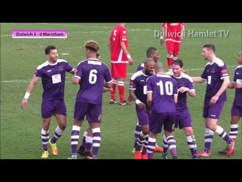 Dulwich Hamlet 5-0 Merstham, Ryman League Premier Division, 11/03/17 | Match Highlights