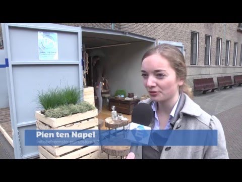 Reportage: AOC-studentes openen pop-upstore bij Ei van Ko (TV Enschede)