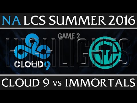 C9 vs IMT Game 2 Highlights - NA LCS Week 1 Summer 2016 - Cloud 9 vs Immortals G2