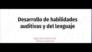 Clase Audición y Lenguaje