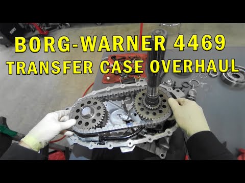 BORG-WARNER 4469 TRANSFER CASE OVERHAUL