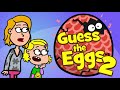Guess The Eggs 2 Children S Song Guessing Game Quiz Song Hooray Kids Songs Nursery Rhymes
