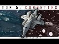 Star Wars Top 5 CORVETTES Star Wars Legends Lore