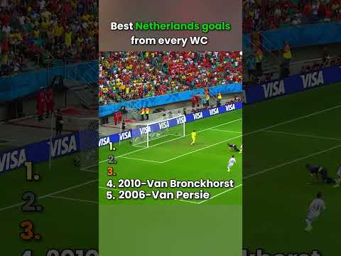 Best Netherlands goals from every WC