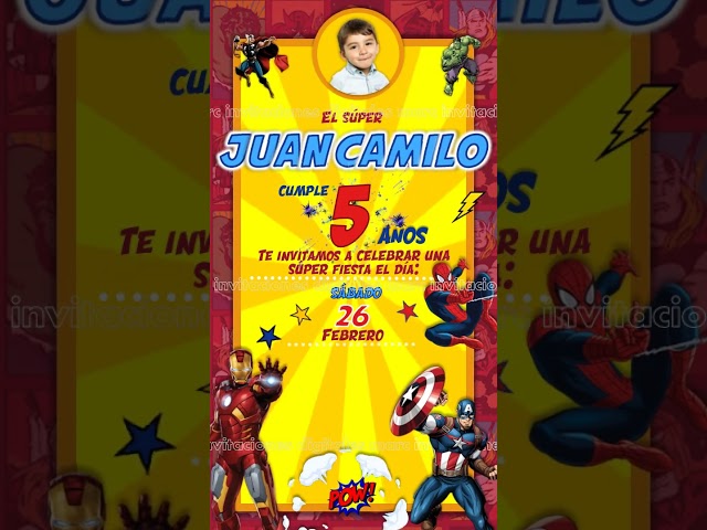 Vídeo relacionado con Disney - Set fiesta cumpleaños infantil Avengers, Decoración cumpleaños superhéroes, Vajilla desechable infantil, 64 piezas (vasos, servilletas, platos, banderines, globos, invitaciones) (71997)