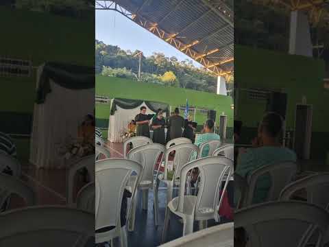 Culto na vila chebinho distrito de Belmiro Braga MG Brasil 