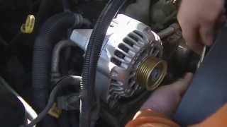 How to replace an Alternator on a Chevy Truck