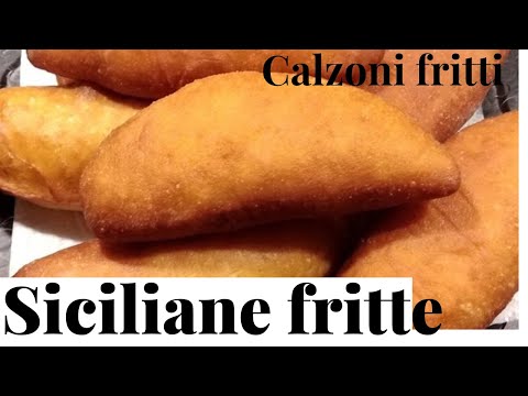 RICETTA Siciliane calzoni fritti della rosticceria catanese