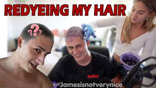 BAILEY RE-DYES MY HAIR