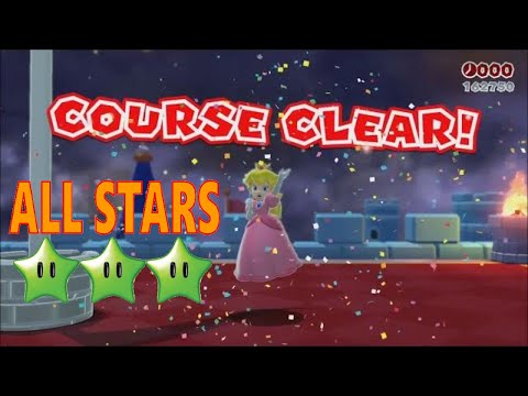 Super Mario 3D World - World Flower-12 Boss Blitz (All 3 stars ⭐⭐⭐)