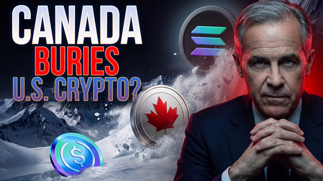 Canada Just Declared War On U.S. Banks 💥Solana Chosen For Stablecoin
