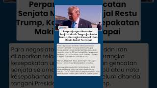 Perpanjangan Gencatan Senjata Masih Terganjal Restu Trump, Kerangka Kesepakatan Makin Dekat Tercapai