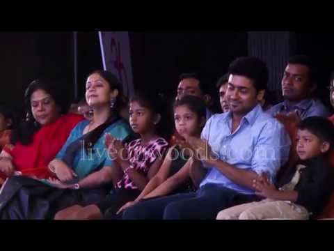Surya Enjoyed with his Family in 36 Vayathinile Audio Launch Function!!! | Exclusive Video | ( HQ )