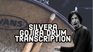 Silvera - Gojira - Teleprompter Drum Sheet Music Transcription