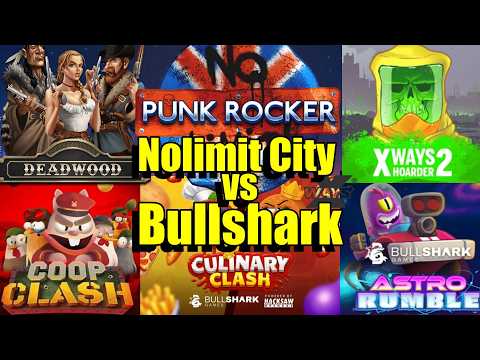 Thumbnail for video: Bullshark vs Nolimit Final, 10 Games Each, Who Will Win????