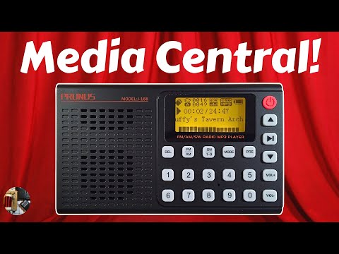 Todd's Prunus J-168 AM FM Stereo BT MP3 Shortwave Radio Review