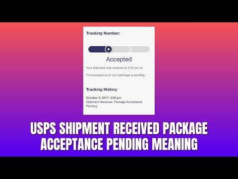 Package Acceptance Pending Meaning