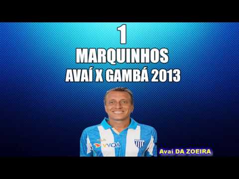 TOP 5 AVAÍ - GOLS DE  COBERTURA