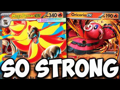 I Made The STRONGEST Mega Pyroar ex Deck