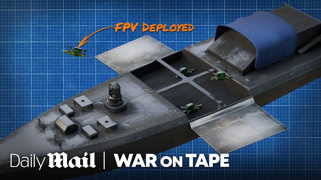 Why Ukraine’s Carrier Drones Are a New Threat To Russia | War on Tape | Daily Mail