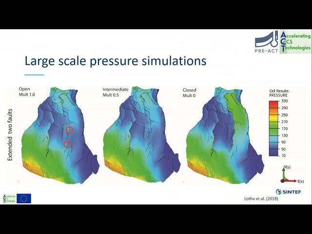 Pre-ACT Webinar #1 (24 March 2020) - Part 1: Pressure propagation and saturation changes in reservoirs displaying geological heterogeneity (Hayley Vosper, BGS) Part 2: Acoustic emission testing - Investigation of the footprint of a pressure plume (Pierre Cerasi, SINTEF)