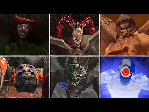 Devil May Cry 1 - All Enemy Intros