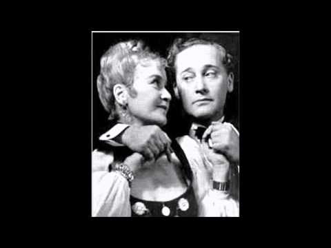Udtog af operetten "Sommer i Tyrol" med  Ellen Gottschalch og Max Hansen  1948