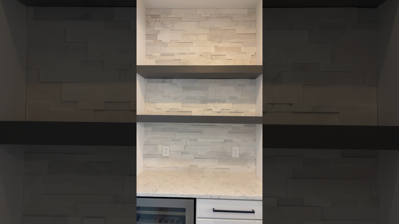 3D Ledger Stack Stone🔥 #tilewithme #stone #stoneart #coffee #staion #homedecor #timelapse #diy