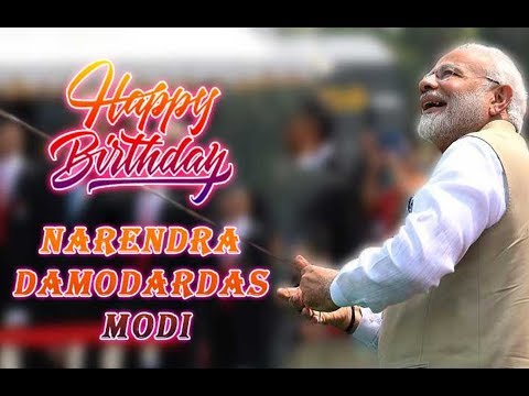 happy birthday "Narendra Modi"