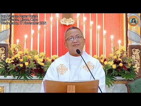 "Unsaon aron modako ang atong ginansiya?" 11/17/2021 Misa ni Fr. Ciano sa SVFP.