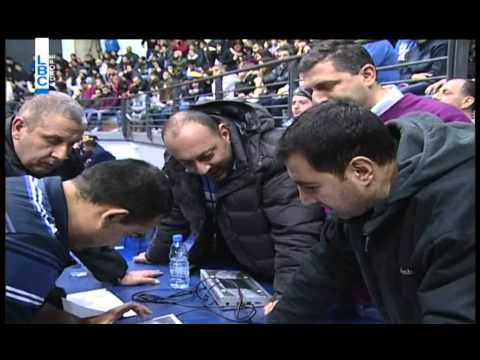 Pepsi Lebanese Basketball Championship 14/15  UBA vs Riyadi - Interview With Jean Abdel Nour