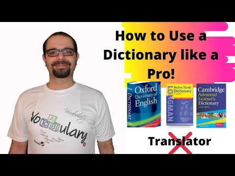 How to use a Dictionary like a Pro!