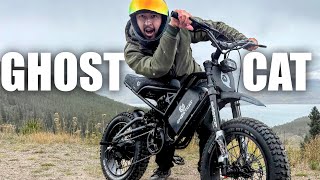 GHOSTCAT F4X Review: The 40 MPH eMoto That Looks Like an eBike!