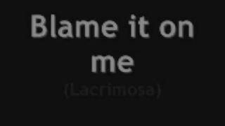 Lacrymosa -  Mozart Evanescence version